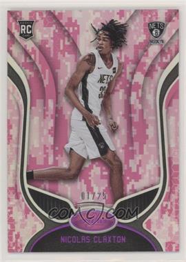 2019-20 Panini Certified - [Base] - Mirror Camo #195 - Rookies - Nicolas Claxton /25