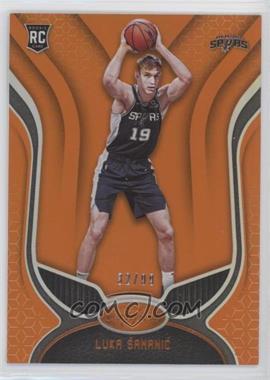 2019-20 Panini Certified - [Base] - Mirror Orange #168 - Rookies - Luka Samanic /99