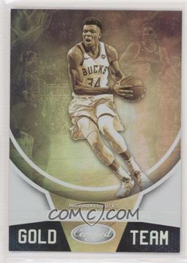 2019-20 Panini Certified - Gold Team #6 - Giannis Antetokounmpo