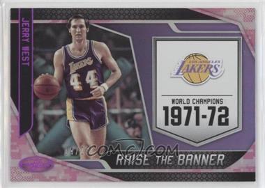 2019-20 Panini Certified - Raise the Banner - Mirror Camo #9 - Jerry West /25