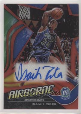 2019-20 Panini Chronicles - Airborne Signatures - Red #AB-IRI - Isaiah Rider