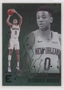 2019-20 Panini Chronicles - [Base] - Green #231 - Essentials - Nickeil Alexander-Walker