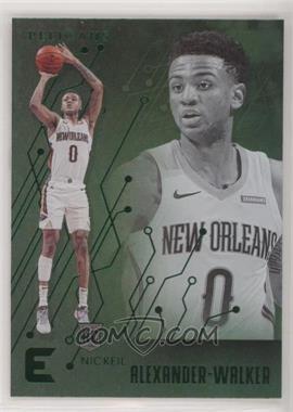 2019-20 Panini Chronicles - [Base] - Green #231 - Essentials - Nickeil Alexander-Walker