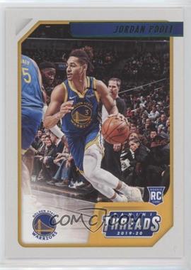 2019-20 Panini Chronicles - [Base] - Green #89 - Threads - Jordan Poole