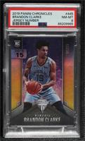 Titanium - Brandon Clarke [PSA 8 NM‑MT] #/15