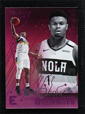 2019-20 Panini Chronicles - [Base] - Pink #210 - Essentials - Zion Williamson