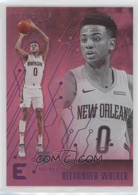 2019-20 Panini Chronicles - [Base] - Pink #231 - Essentials - Nickeil Alexander-Walker