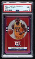 Hometown Heroes Optic Prizm - LeBron James [PSA 9 MINT]