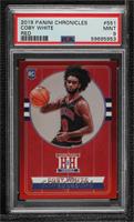 Hometown Heroes Optic Prizm - Coby White [PSA 9 MINT] #/149