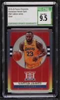 Hometown Heroes Optic Prizm - LeBron James [CSG 9.5 Gem Mint]