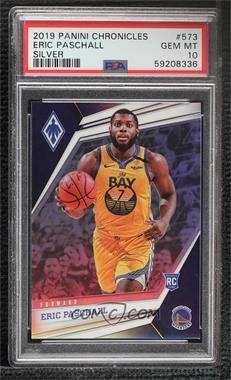 2019-20 Panini Chronicles - [Base] - Silver #573 - Phoenix - Eric Paschall [PSA 10 GEM MT]