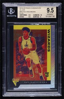 2019-20 Panini Chronicles - [Base] - Silver #582 - Flux - Rui Hachimura [BGS 9.5 GEM MINT]