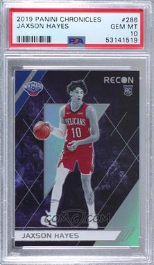 2019-20 Panini Chronicles - [Base] #286 - Recon - Jaxson Hayes [PSA 10 GEM MT]