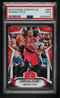 2019-20 Panini Chronicles - [Base] #690 - Rookies and Stars - Nassir Little [PSA 9 MINT]