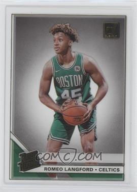 2019-20 Panini Clearly Donruss - [Base] - Gold #62 - Rated Rookie - Romeo Langford