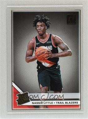 2019-20 Panini Clearly Donruss - [Base] - Gold #73 - Rated Rookie - Nassir Little