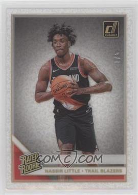 2019-20 Panini Clearly Donruss - [Base] - Holo Gold #73 - Rated Rookie - Nassir Little /5