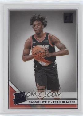 2019-20 Panini Clearly Donruss - [Base] - Purple #73 - Rated Rookie - Nassir Little