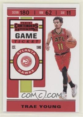 2019-20 Panini Contenders - [Base] - Game Ticket Red #1 - Trae Young