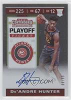 Rookie Ticket - De'Andre Hunter [EX to NM] #/99