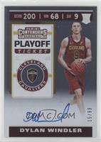 Rookie Ticket - Dylan Windler #/99