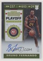 Rookie Ticket Photo Variation - Bruno Fernando #/99