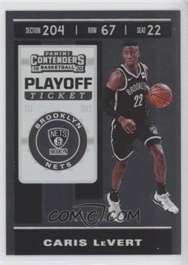 2019-20 Panini Contenders - [Base] - Playoff Ticket #15 - Caris LeVert /199 [EX to NM]