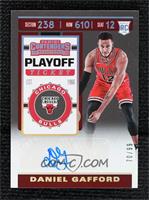 Rookie Ticket Sticker Autographs - Daniel Gafford #70/99