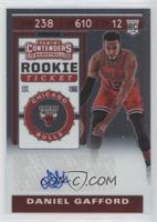 Rookie Ticket Sticker Autographs - Daniel Gafford #/99