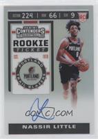 Rookie Ticket Photo Variation - Nassir Little