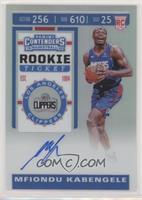 Rookie Ticket Photo Variation - Mfiondu Kabengele