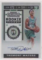 Rookie Ticket Photo Variation - Tremont Waters