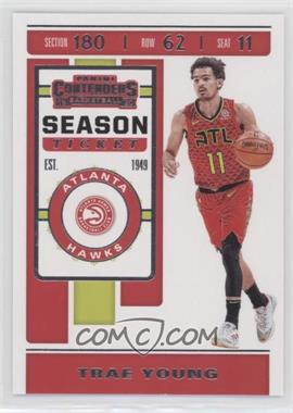 2019-20 Panini Contenders - [Base] - Season Ticket #1.1 - Trae Young