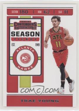 2019-20 Panini Contenders - [Base] - Season Ticket #1.1 - Trae Young