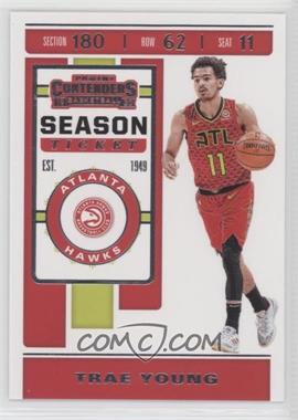 2019-20 Panini Contenders - [Base] - Season Ticket #1.1 - Trae Young