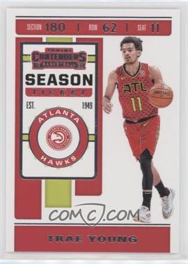 2019-20 Panini Contenders - [Base] - Season Ticket #1.1 - Trae Young