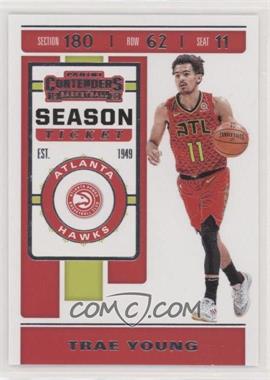 2019-20 Panini Contenders - [Base] - Season Ticket #1.1 - Trae Young