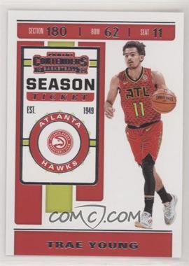 2019-20 Panini Contenders - [Base] - Season Ticket #1.1 - Trae Young