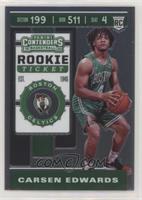 Rookie Ticket Premium Photo Variation - Carsen Edwards