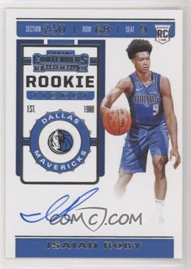 2019-20 Panini Contenders - [Base] - Season Ticket #133.2 - Rookie Ticket Photo Variation - Isaiah Roby