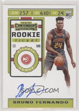 2019-20 Panini Contenders - [Base] - Season Ticket #137.2 - Rookie Ticket Photo Variation - Bruno Fernando