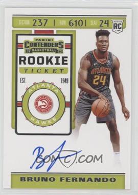 2019-20 Panini Contenders - [Base] - Season Ticket #137.2 - Rookie Ticket Photo Variation - Bruno Fernando