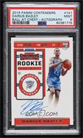 Rookie Ticket Photo Variation - Darius Bazley [PSA 9 MINT]