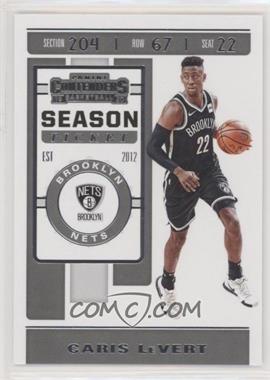 2019-20 Panini Contenders - [Base] - Season Ticket #15 - Caris LeVert