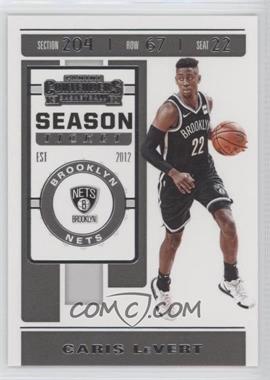 2019-20 Panini Contenders - [Base] - Season Ticket #15 - Caris LeVert