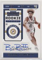 Rookie Ticket Sticker Autographs - Brian Bowen II