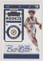 Rookie Ticket Sticker Autographs - Brian Bowen II