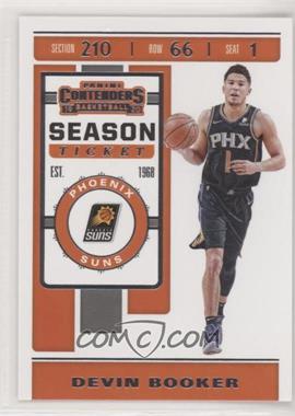 2019-20 Panini Contenders - [Base] - Season Ticket #29.1 - Devin Booker