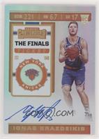 Rookie Ticket - Ignas Brazdeikis #/49