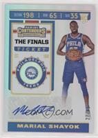 Rookie Ticket Sticker Autographs - Marial Shayok #/49